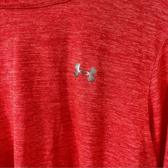 Under Armour Coral Orange Long Sleeve Shirt - Picture 8 of 8